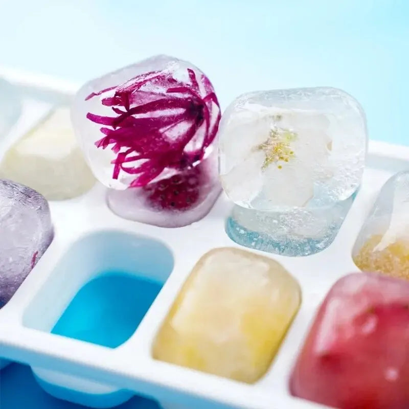 14-Grid Silicone Ice Cube Tray